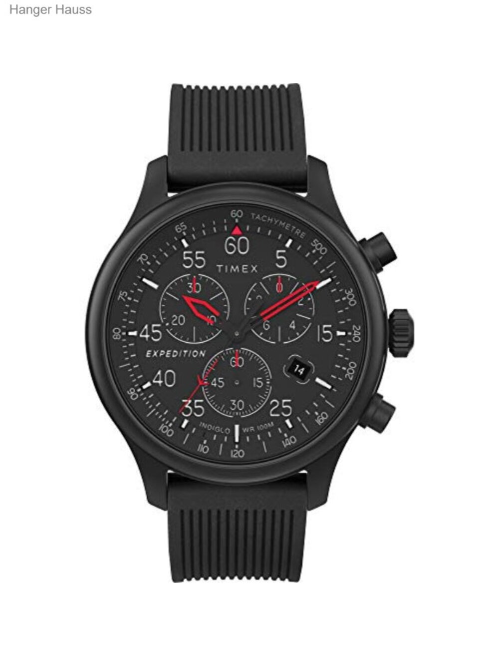 Timex Expedition Field Chronograph 43mm Analog Watch INDIGLO Backlight Water